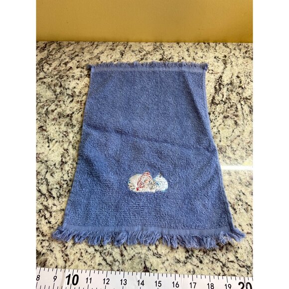 Christmas Embroidered Towels Merry Xmas Tree Snowman Holiday Kitchen Bath Set 4 - Picture 11 of 13